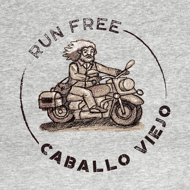 Caballo Viejo Corre Libre by Agua Design